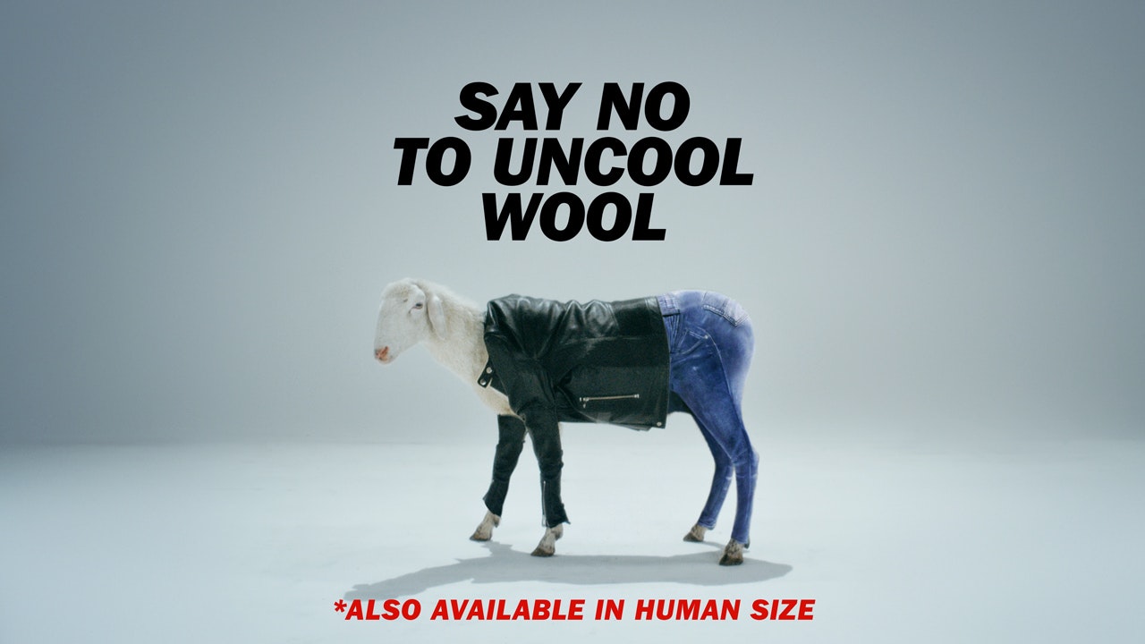 Ad of the Day: Diesel dresses a sheep in chic clothing for campaign against Uncool Wool