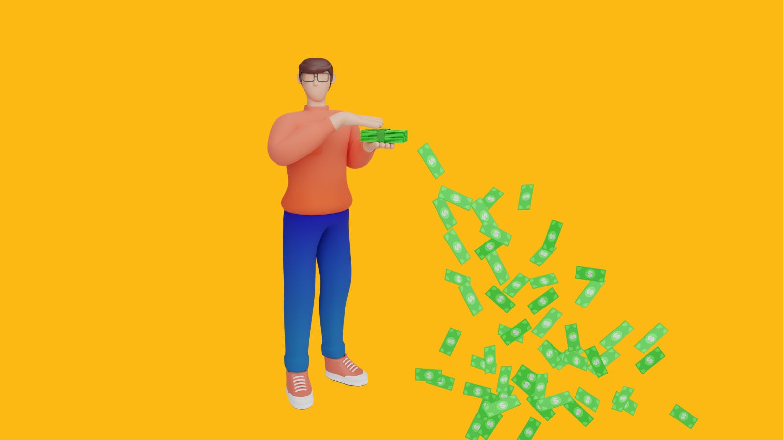 People have less cash, but it doesn