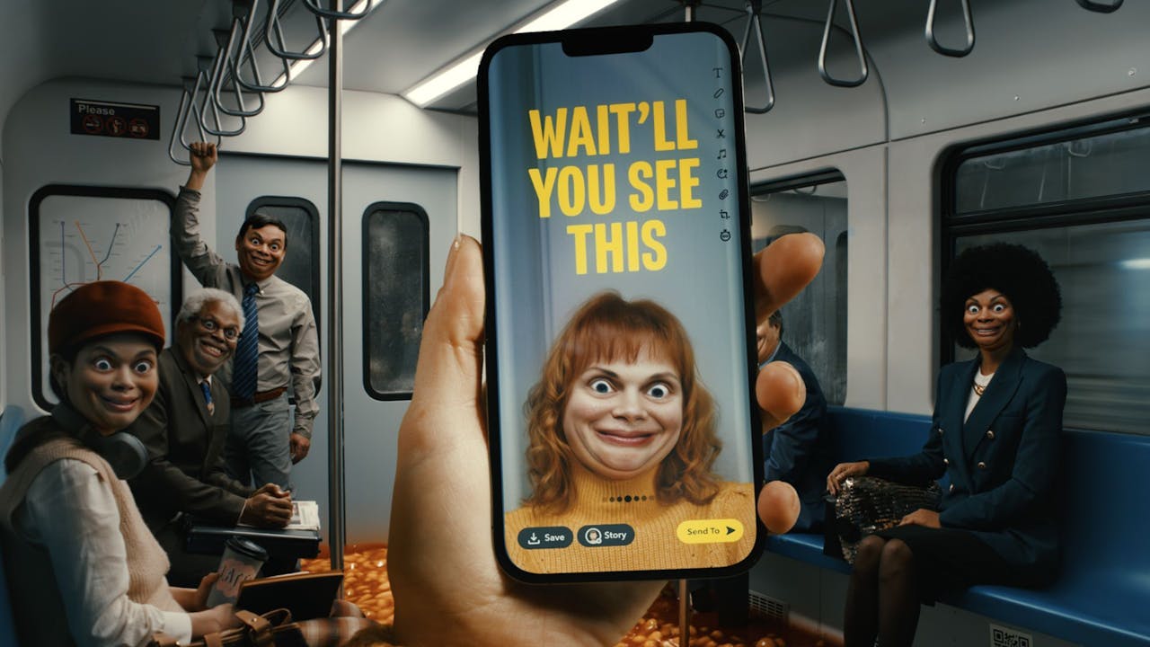US Ad of the Day: Snapchat illustrates the magic of AR in 'Wait'll you see this'