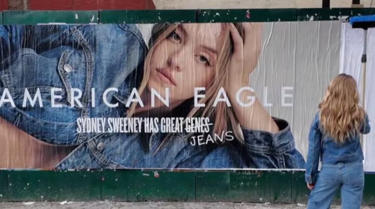 How American Eagle’s Sydney Sweeney ads courted controversy – and sent shares soaring