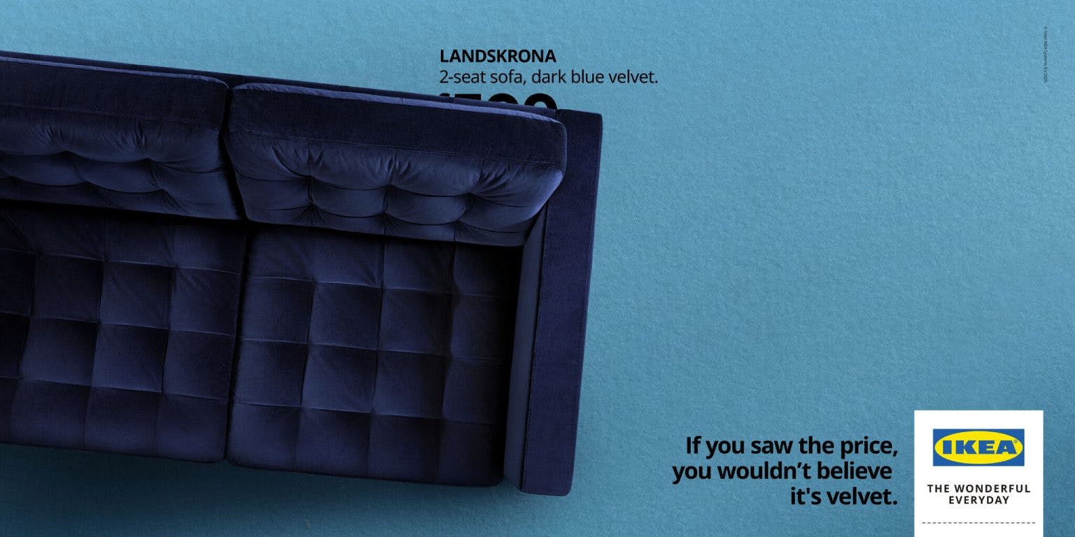Ad of the Day: Ikea hides prices to highlight product craft