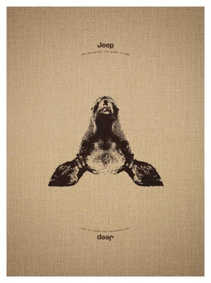 Jeep Urges Free Perceptions In Upside Downanimal Campaign By Leo