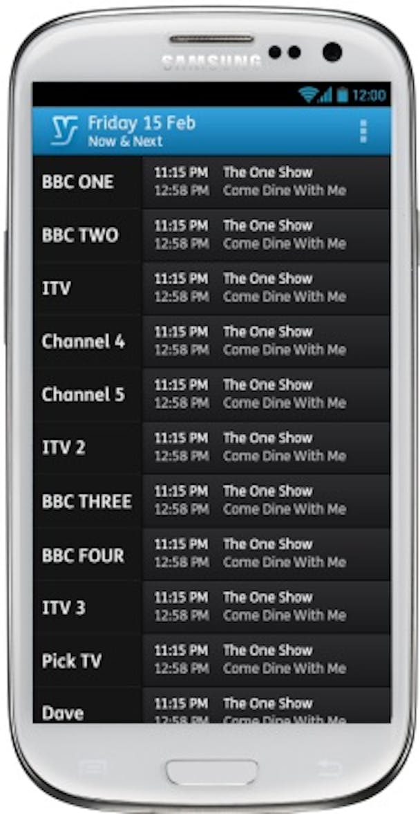 YouView Launches App For Android Enabling Viewers To Remote Record ...