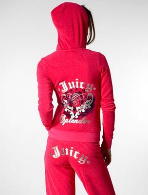 authentic juicy couture tracksuit