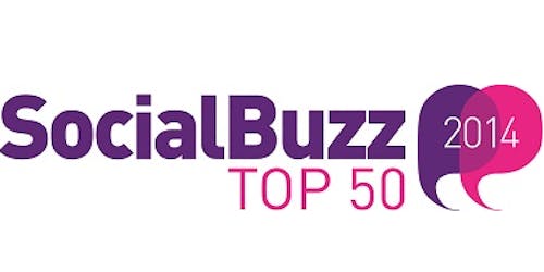 Social Buzz top 50 logo Social Buzz top 50 logo