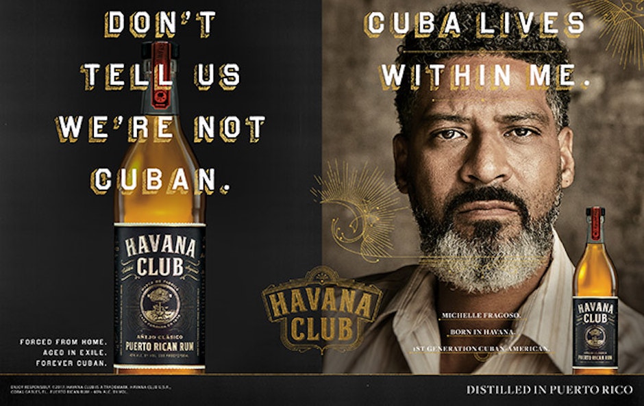 Bacardi's Forever Cuban campaign