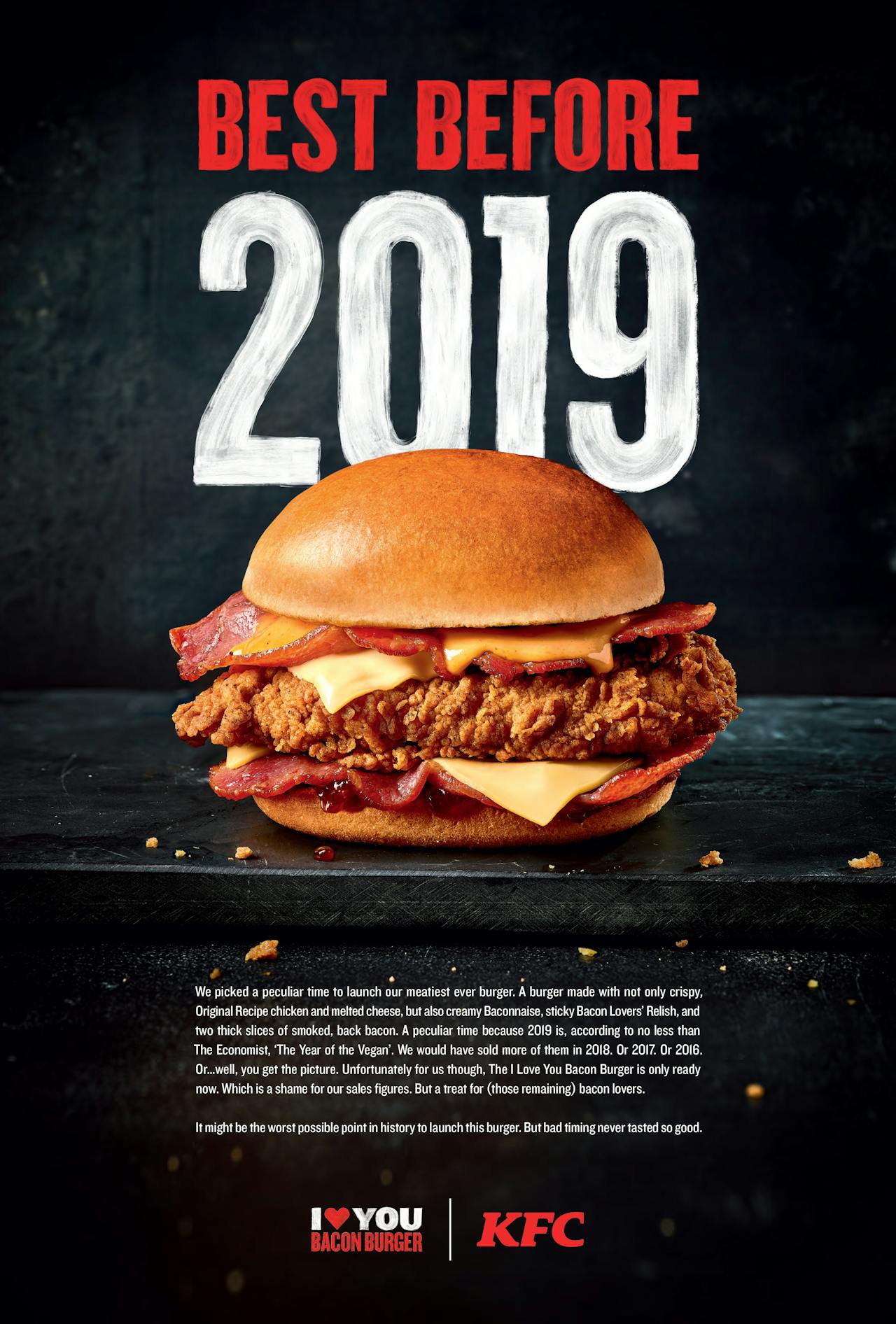 Creative Works | KFC: I Love You Bacon Burger By Mother | The Drum
