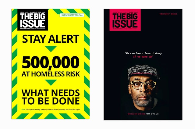 The Big Issue covers