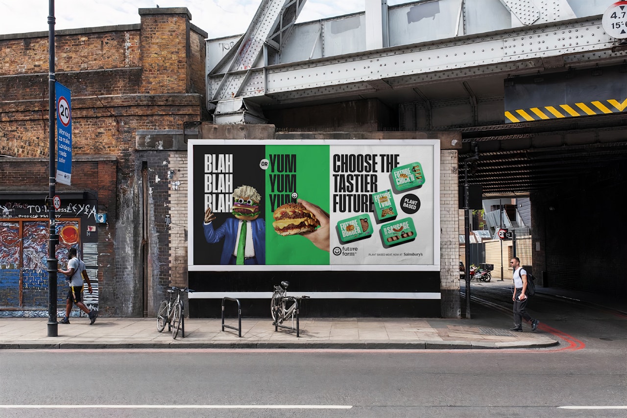 billboard mockup future farms