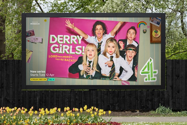 Derry Girls out of home