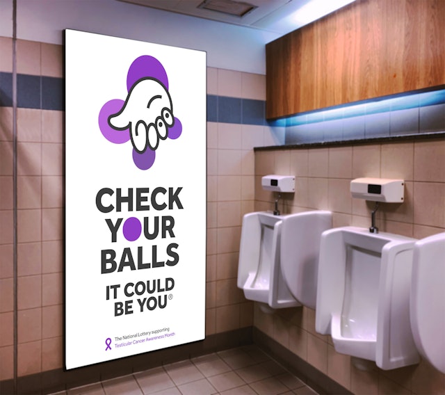 ‘Check your balls – it could be you’