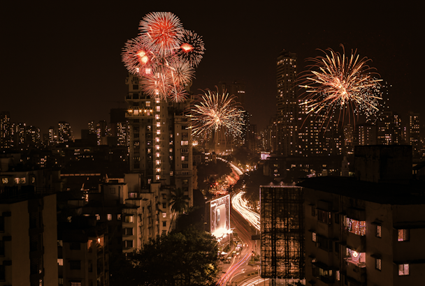 diwali fireworks in mumbai