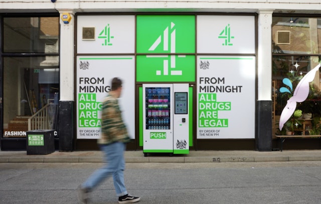 Channel 4 drugs vending machine
