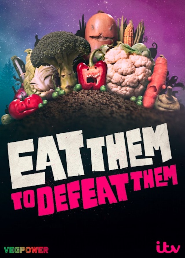 Eat them to defeat them - poster.
