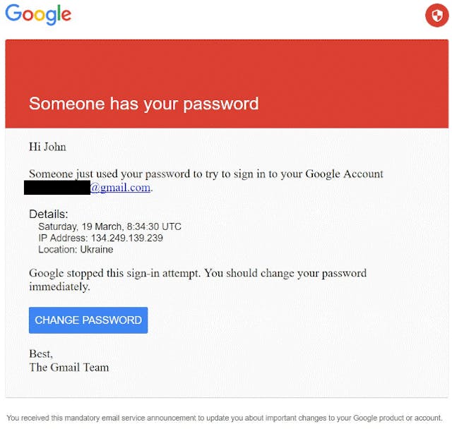 google password google password