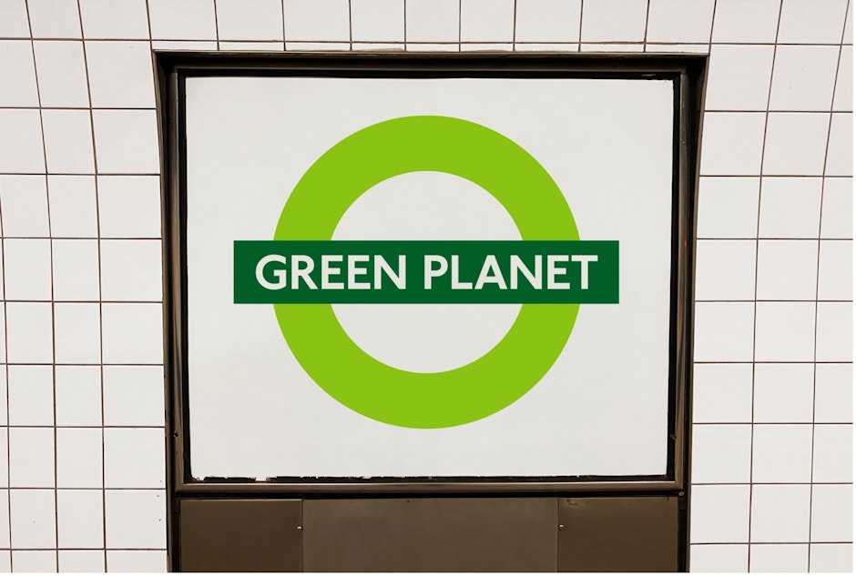 Станція лондонського метро Green Park стає Green Planet в рекламній кампанії