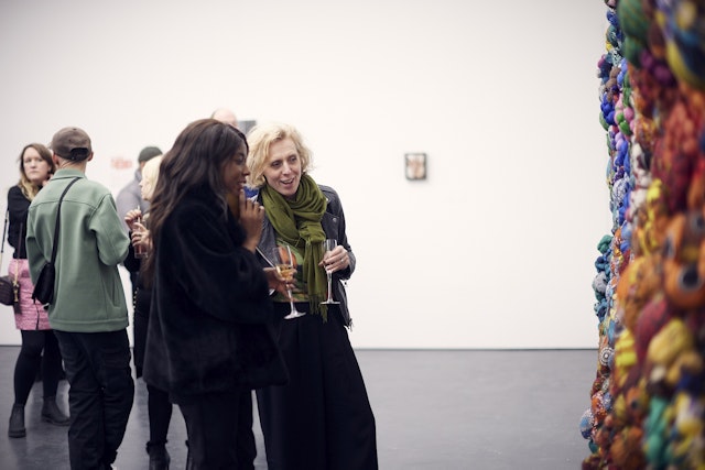 guests at the saatchi gallery