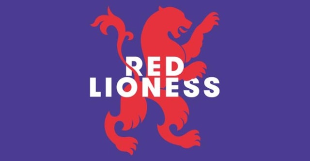The Red Lioness sign