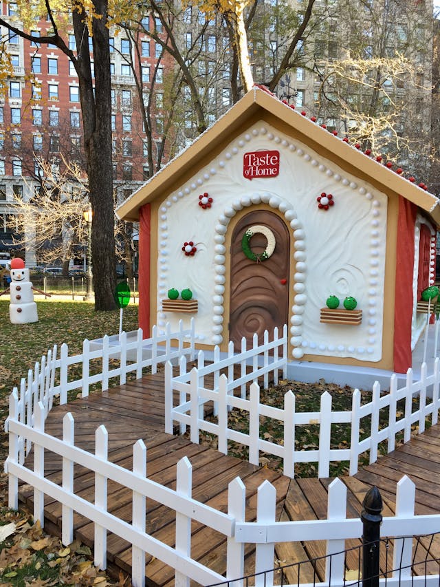 Taste Of Home Brings Big Gingerbread House To NYC The Drum