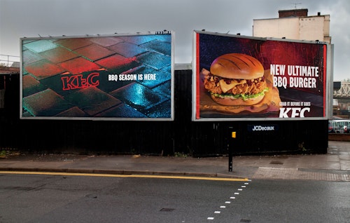 KFC billboard