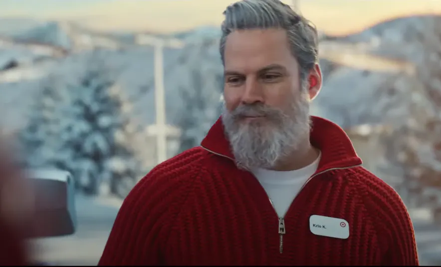 Target’s new winter worker is hot, mysterious & Santa-ish. Meet ‘Kris ...
