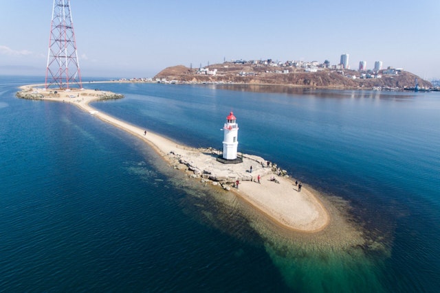 Lighthouse in Vladivostok