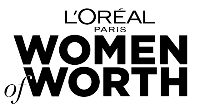 "l'oreal paris: women of worth" title text