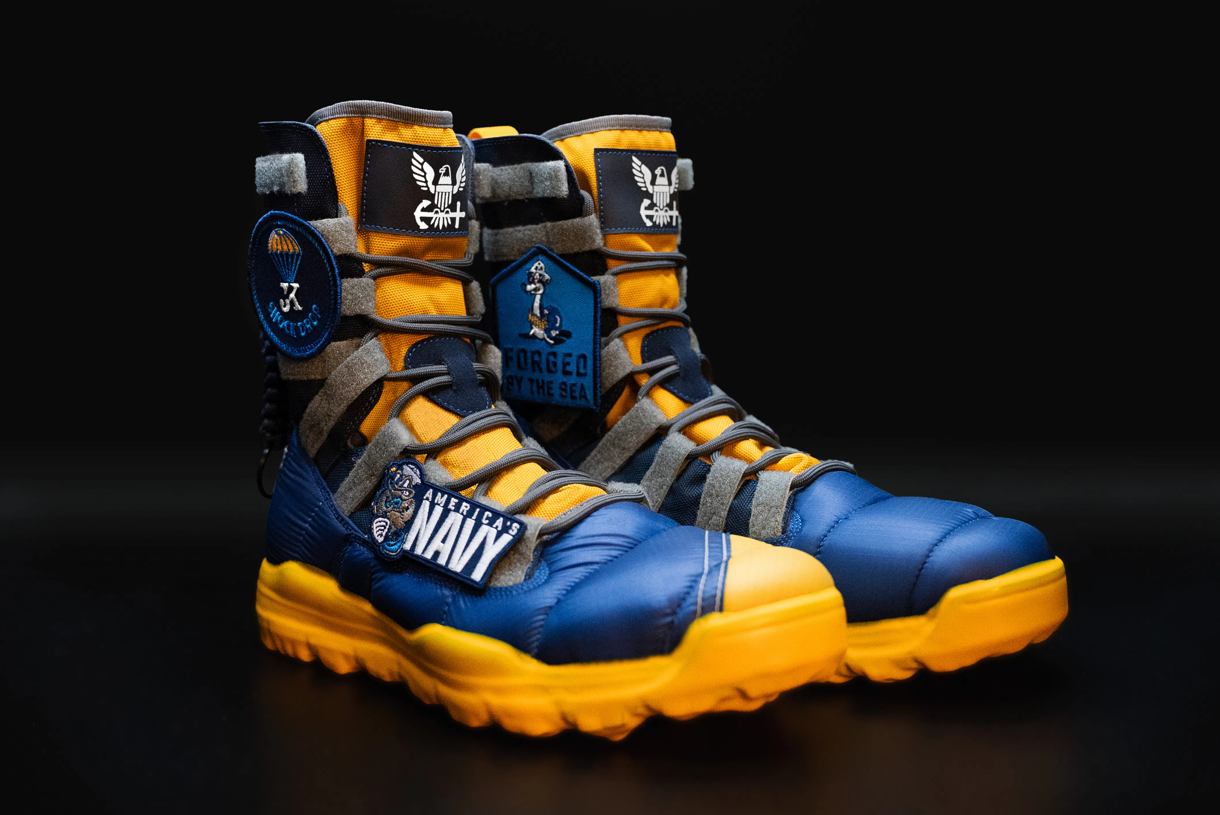 The Navy just dropped the most hardcore sneaker collab you’ll see this ...