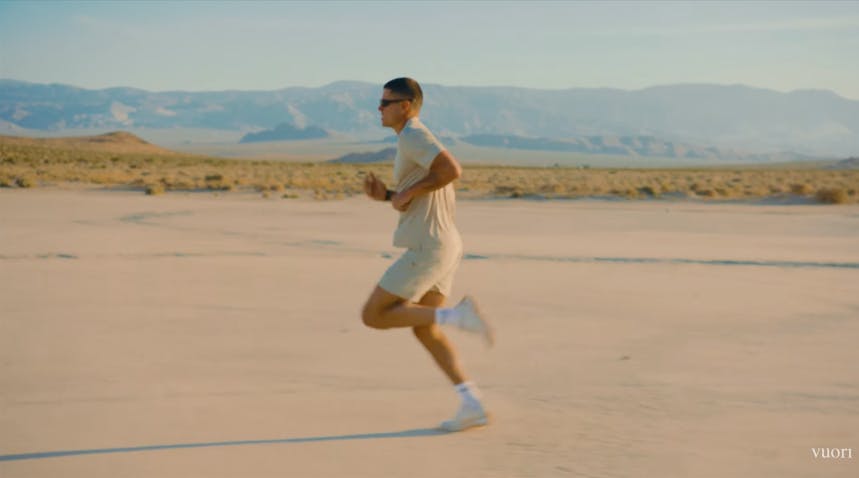 Vuori’s new film shows how movement can heal through William Goodge’s run across America