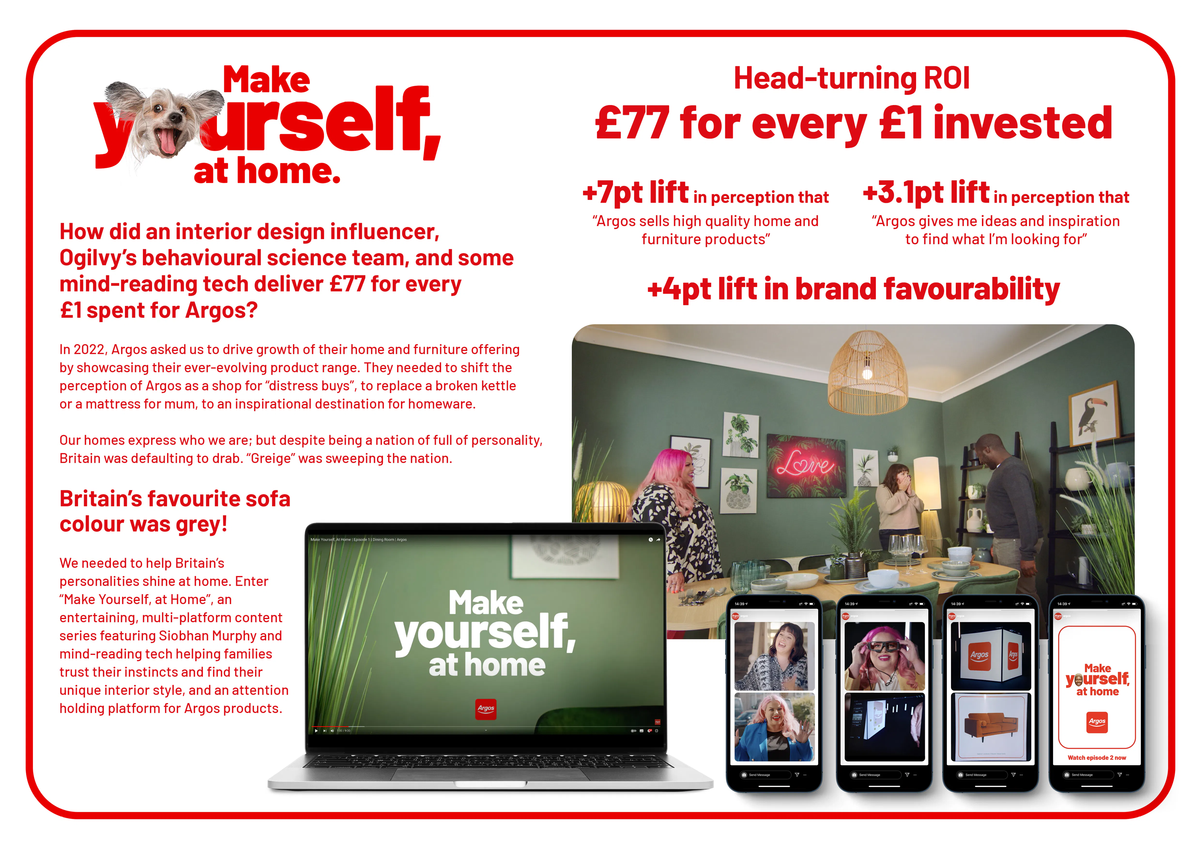 How Argos got the most of an interior designer and behavioral scientist ...