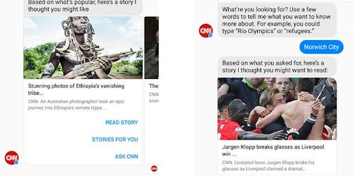 Publishers like CNN view ‘conversational news’ as panacea to mobile conundrum Publishers like CNN view ‘conversational news’ as panacea to mobile conundrum