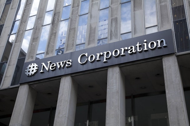News Corp tests ad network.