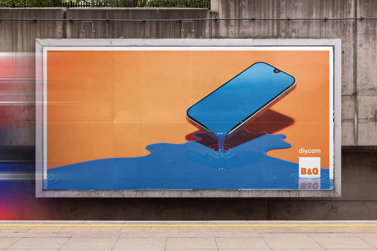 B&Q’s colorful campaign emphasizes the ease of DIY from smartphone to ...