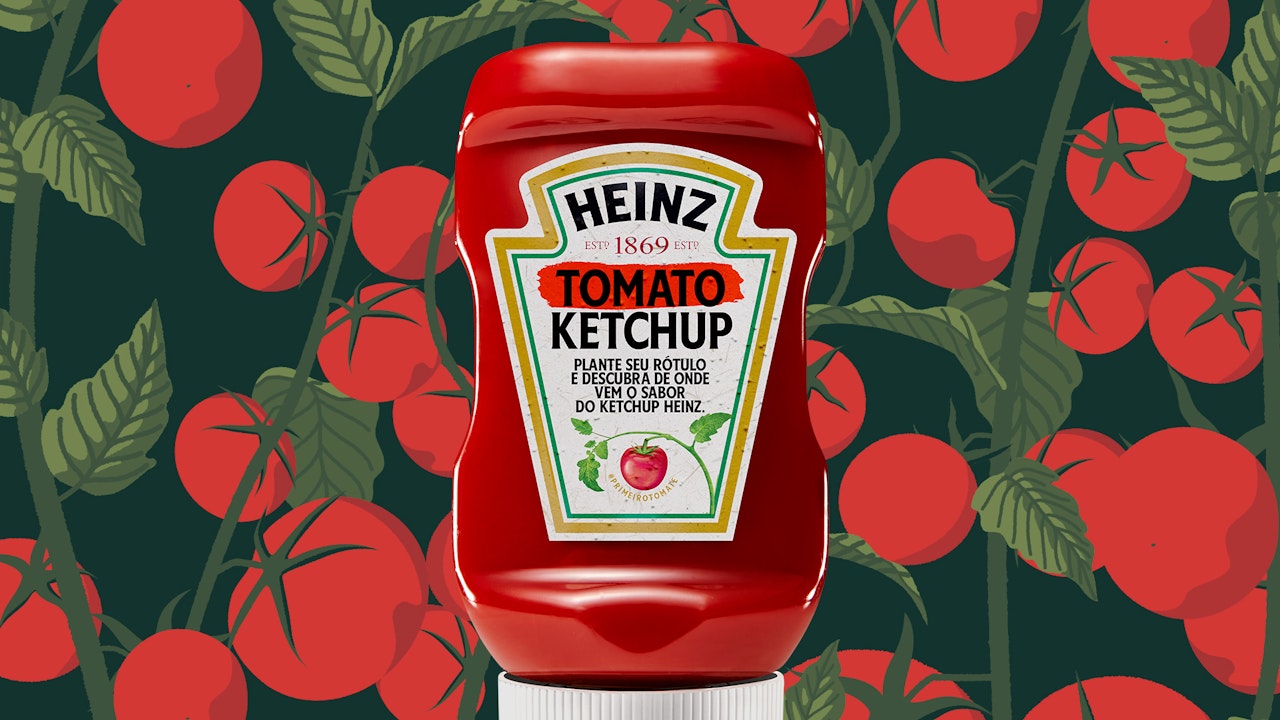 Heinz Ketchup celebrates main ingredient with plantable tomato seed labels