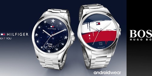 Android Wear, Hugo Boss, Tommy Hilfiger