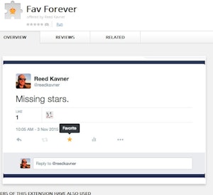 Fav Forever, Google Chrome