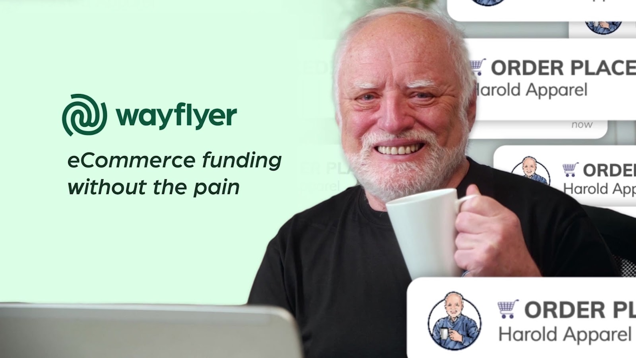 Hide the Pain Harold grimaces through Wayflyer campaign | Flipboard