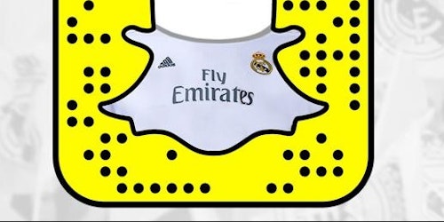 Real Madrid, Snapchat