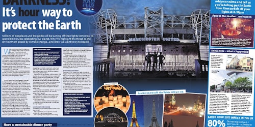 Trinity Mirror, WWF, Earth Hour