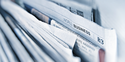 Newspaper image, from Pixabay