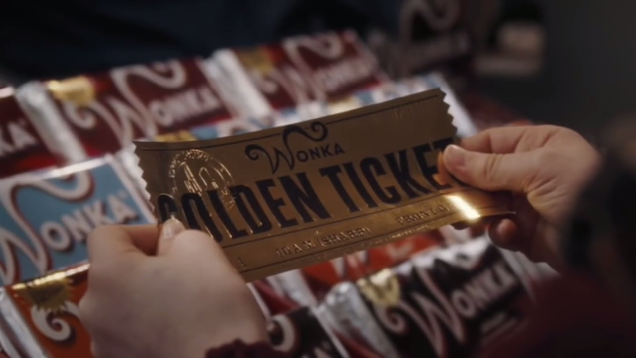 Willy Wonka Chocolate Bar w/Golden Ticket (Chocolate Included) -  International Society of Hypertension