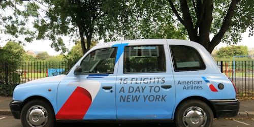 american airlines black cab