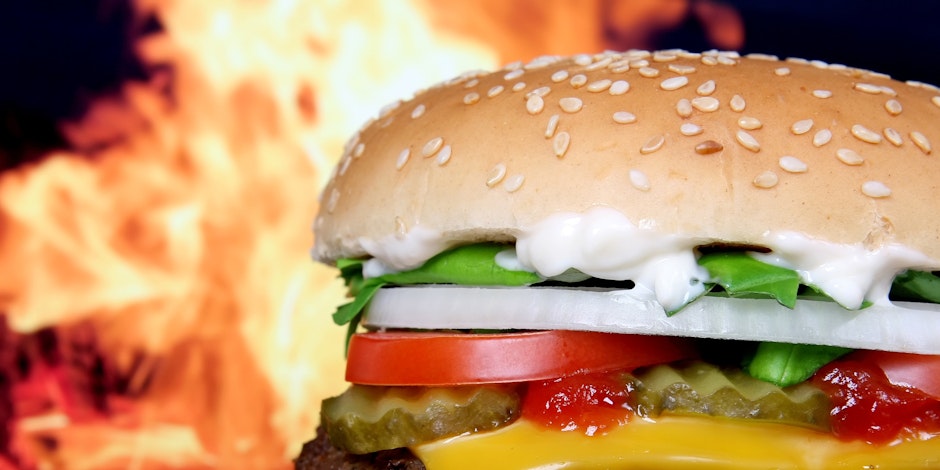  burger image from Pixabay
