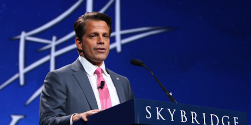 Anthony Scaramucci...in a "gentler" time