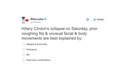 Wikileaks Clinton poll Wikileaks Clinton poll