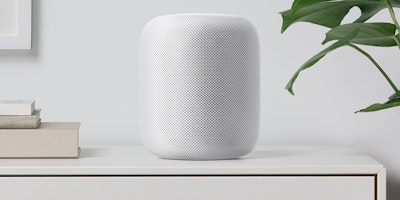 Apple's HomePod, announced today at WWDC