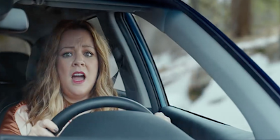 Melissa McCarthy in last year's Kia Super Bowl ad