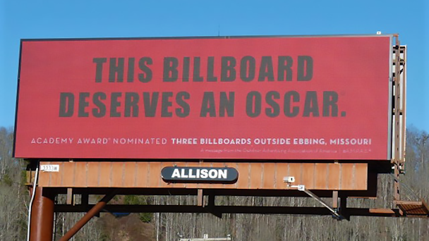Digital billboard in Sylva, North Carolina