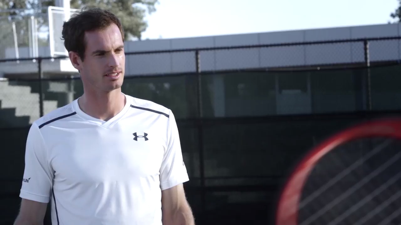 decaan nikkel bezoeker The Drum | Under Armour Places Andy Murray's Personality At The Heart Of  Its Latest Campaign