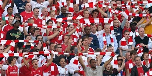 Arsenal fans Arsenal fans